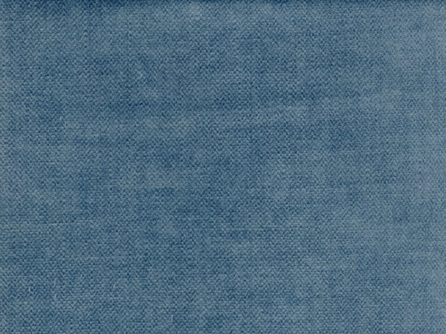 Muted blue-teal velvet with fine crosshatched texture and softly mottled shading