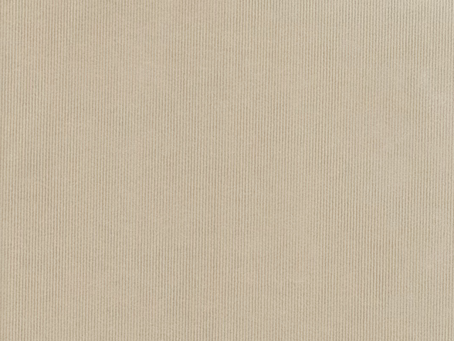 Pale warm greige velvet with a fine, closely spaced vertical rib