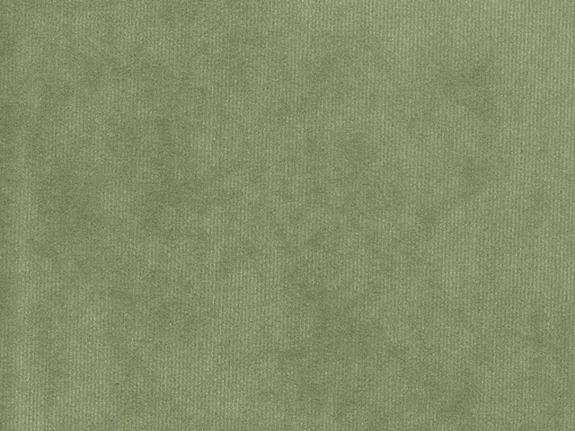 Muted sage-green velvet with softly mottled pile and directional light-catching texture