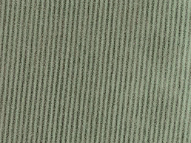 Muted sage-green velvet showing fine vertical pile and a softly shifting surface sheen