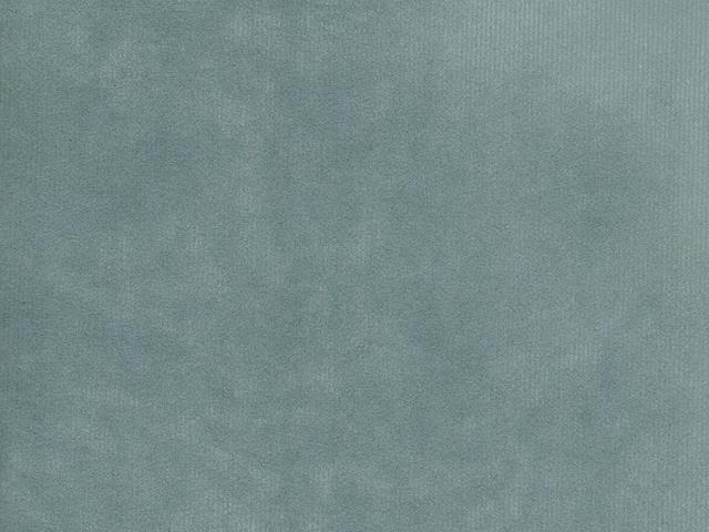Muted blue-green velvet swatch with soft cloudy nap shading and fine vertical texture