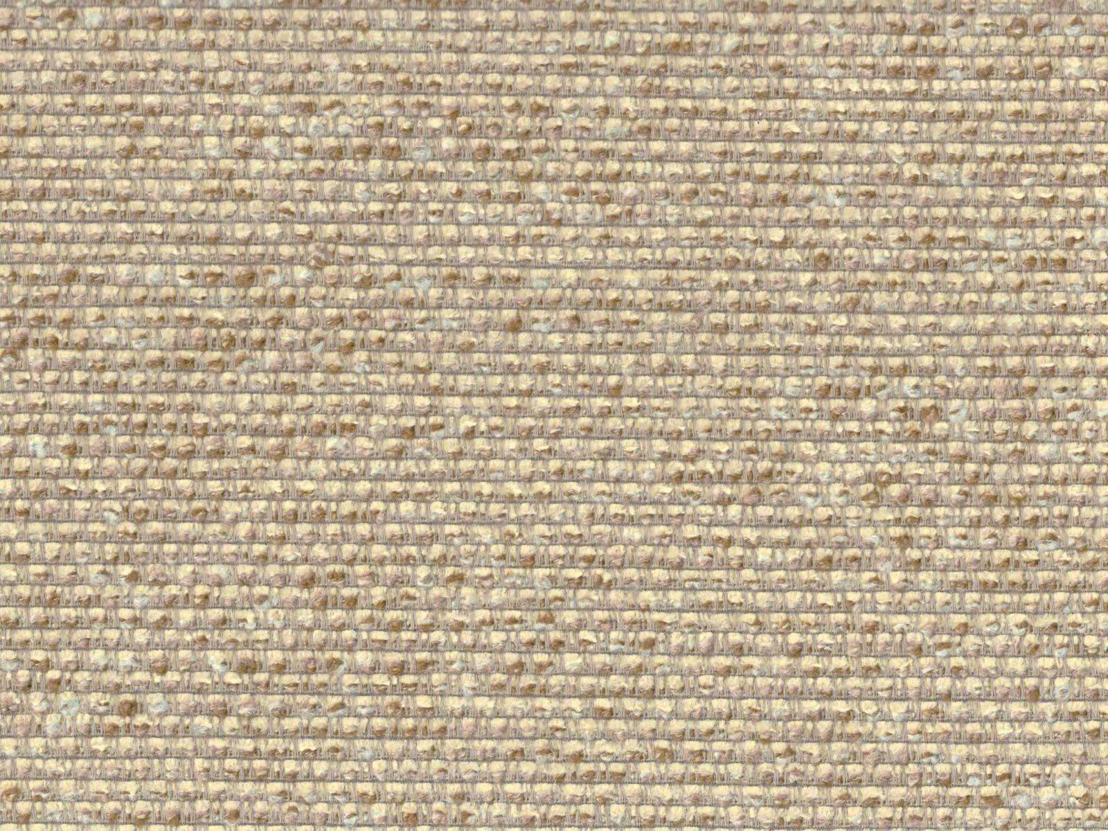 Warm taupe beige chenille with cream and grey flecks in horizontal woven rows