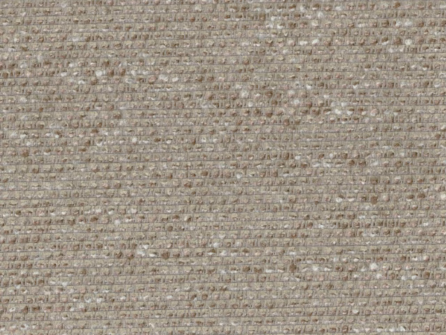 Warm taupe chenille with fine horizontal weave and softly flecked texture