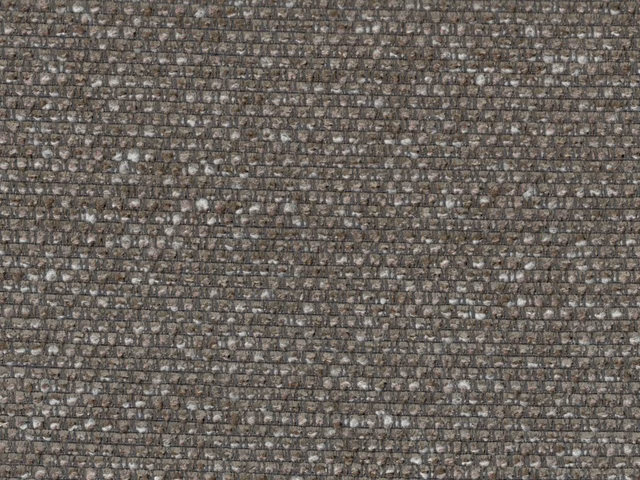 Taupe-grey chenille with brown flecks and a compact horizontal woven texture
