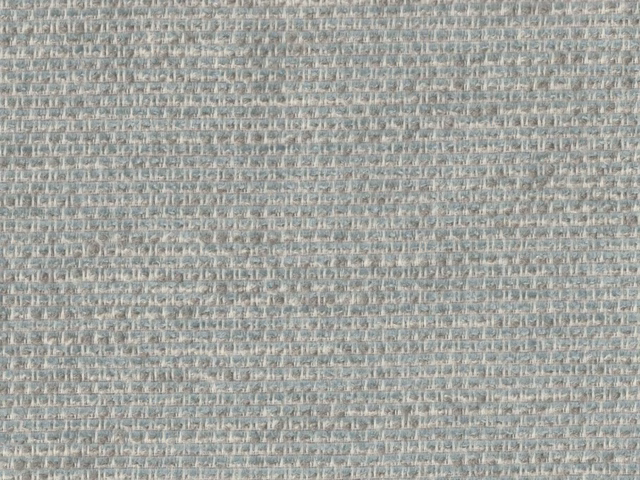 Pale blue-grey chenille with a softly flecked, tightly textured weave