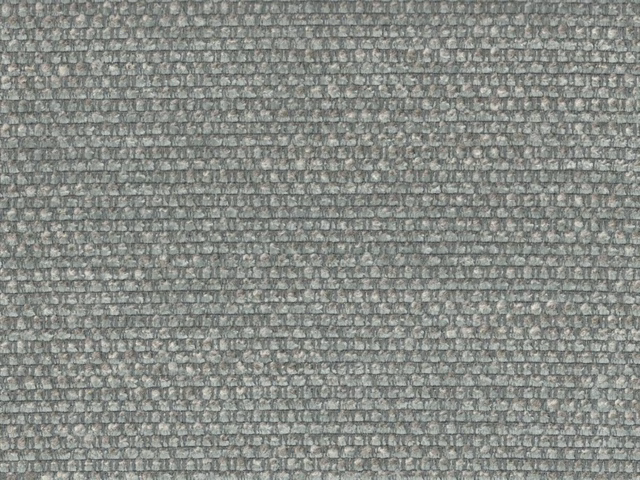 Cool blue-grey chenille with a small irregular looped weave and mottled silvery texture