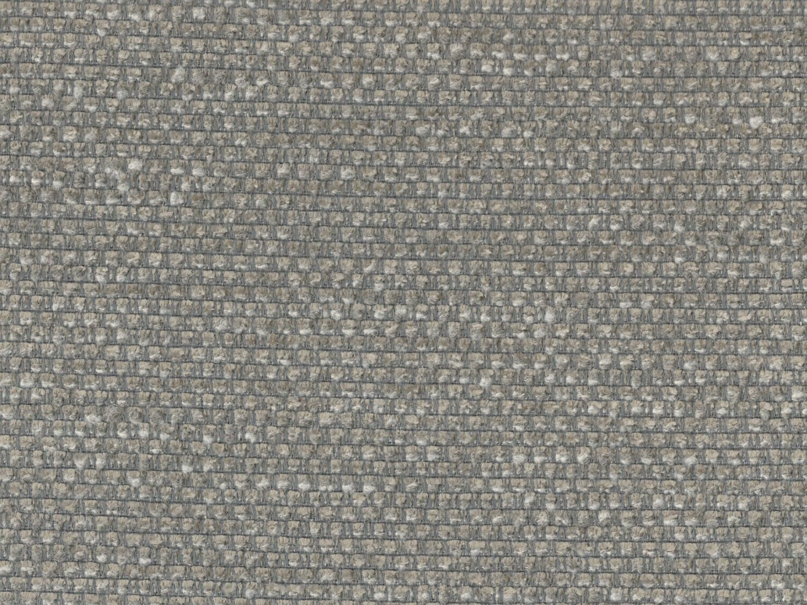 Mottled taupe-grey chenille with fine nubby texture and pale woven flecks