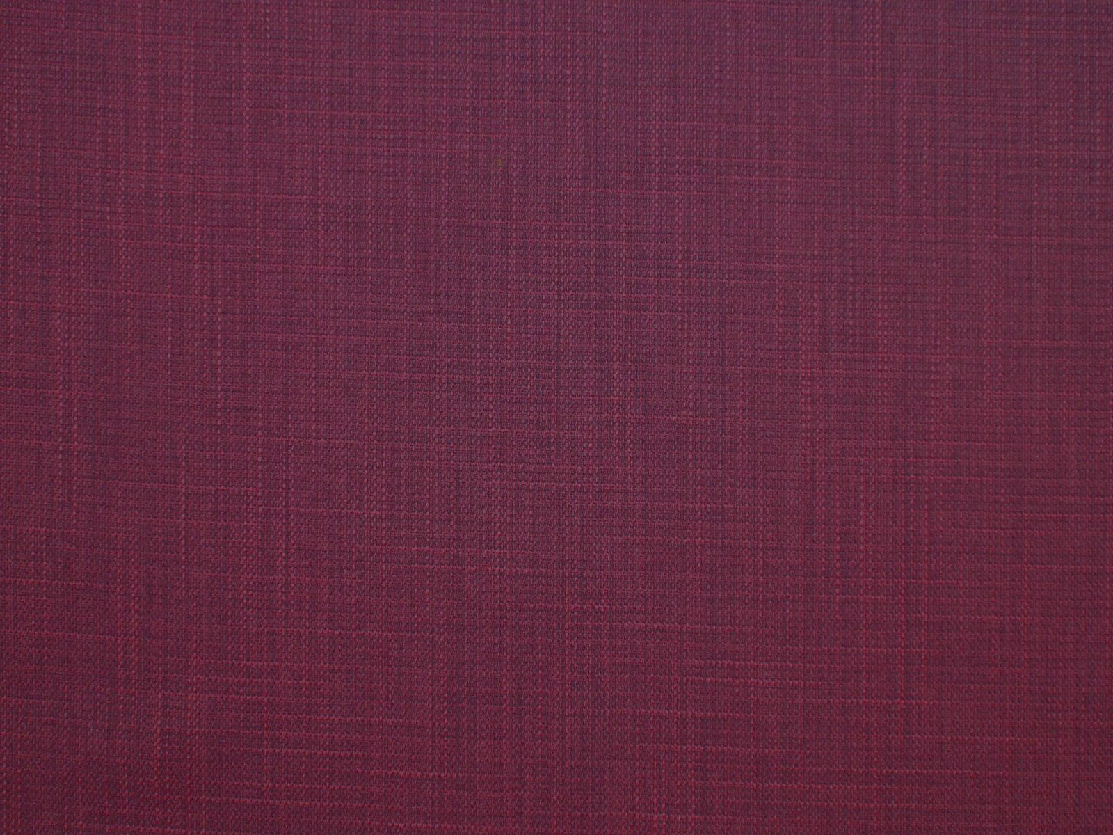 Deep burgundy-plum faux-linen weave with fine crosshatch texture