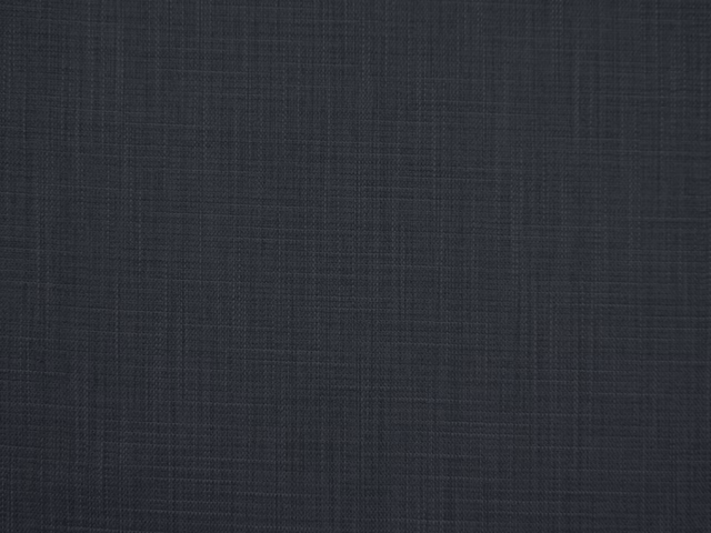 Deep charcoal-grey faux linen showing a fine, dark crosshatch weave