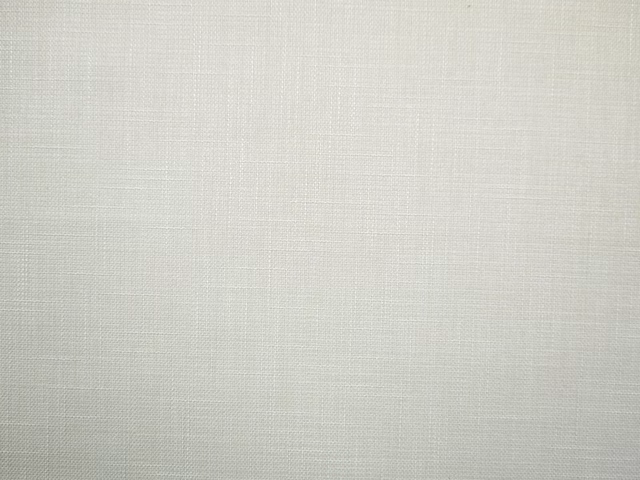 Pale greige faux-linen weave showing fine horizontal and vertical threads