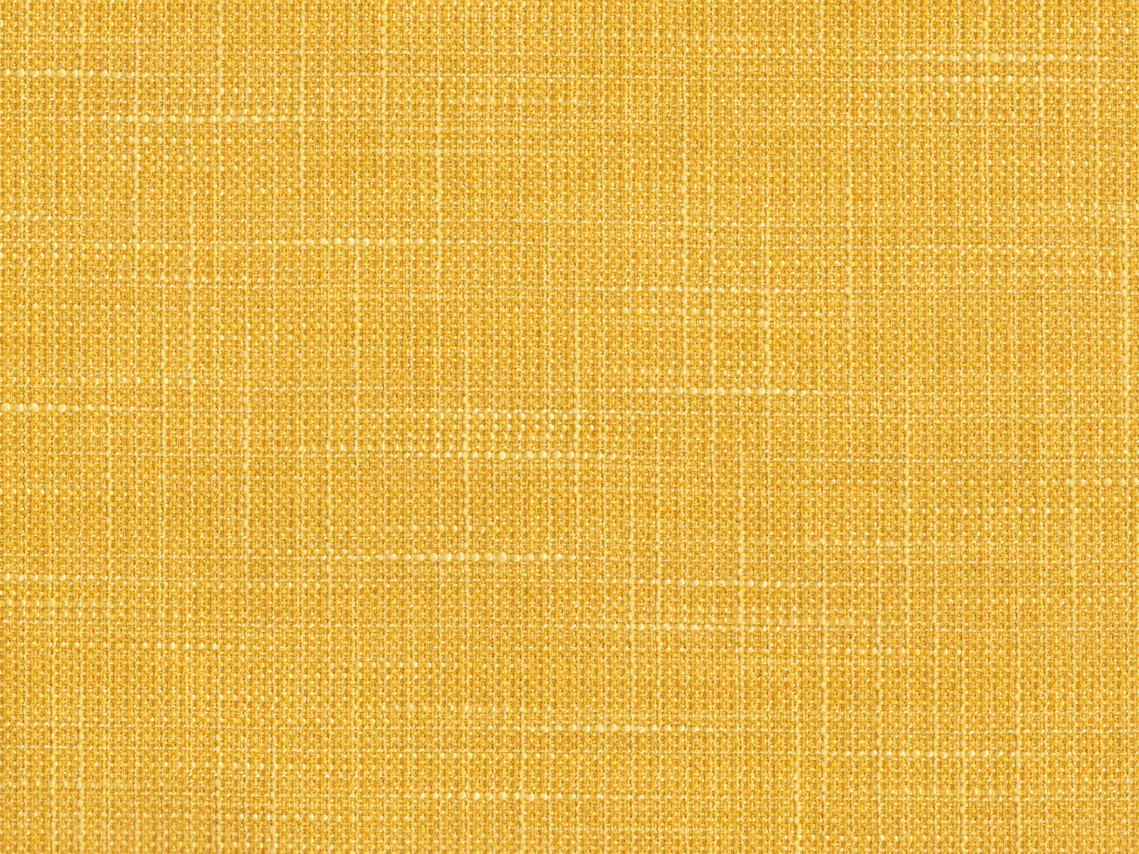 Warm golden-yellow faux linen with a fine crosshatched woven texture and subtle ochre variation