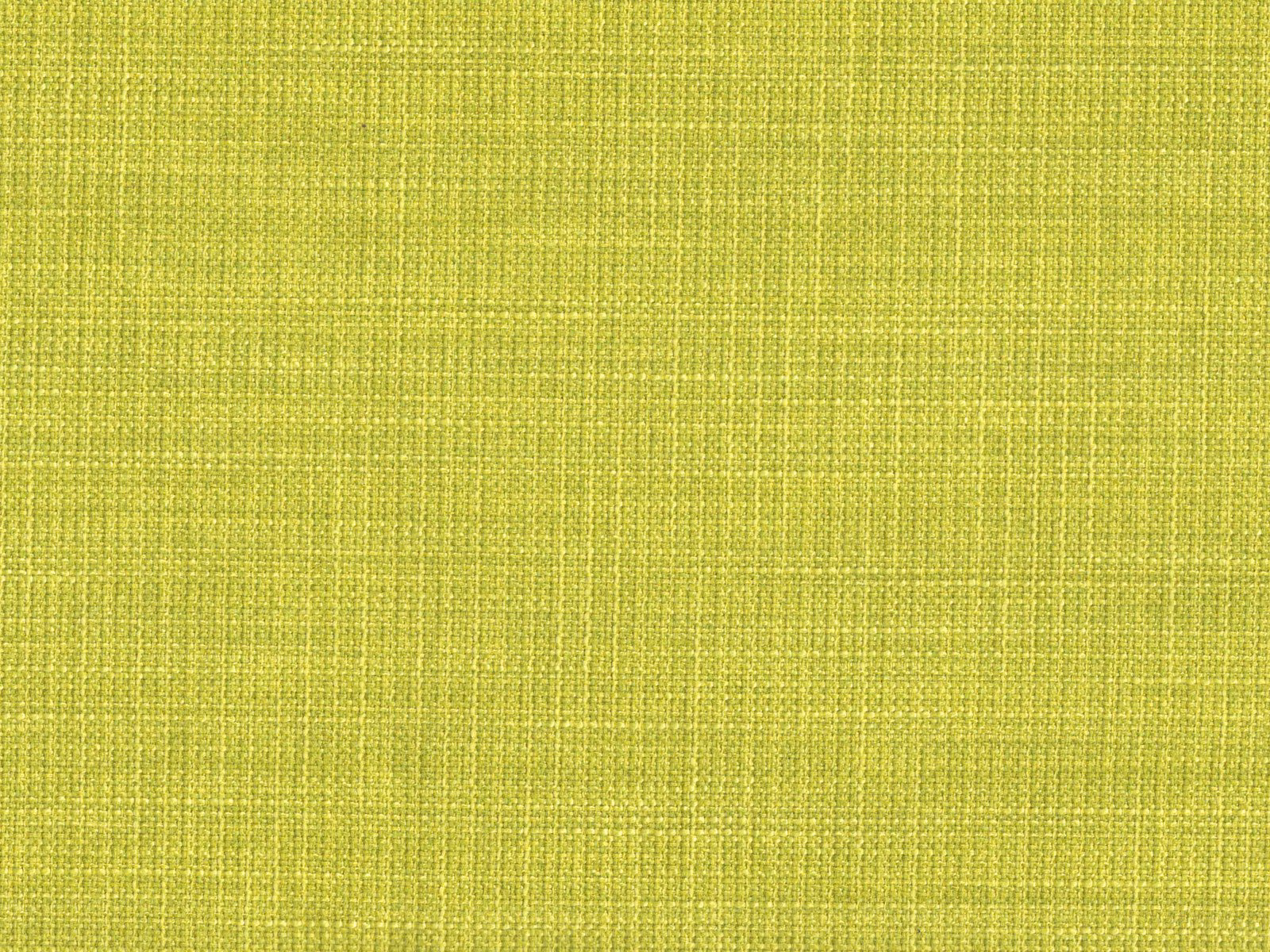 Bright chartreuse faux-linen fabric with a fine woven crosshatch texture