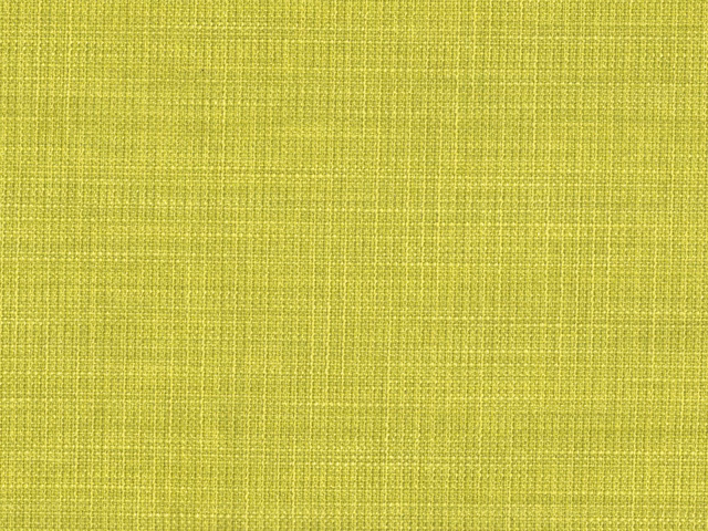 Bright chartreuse faux-linen fabric with a fine woven crosshatch texture