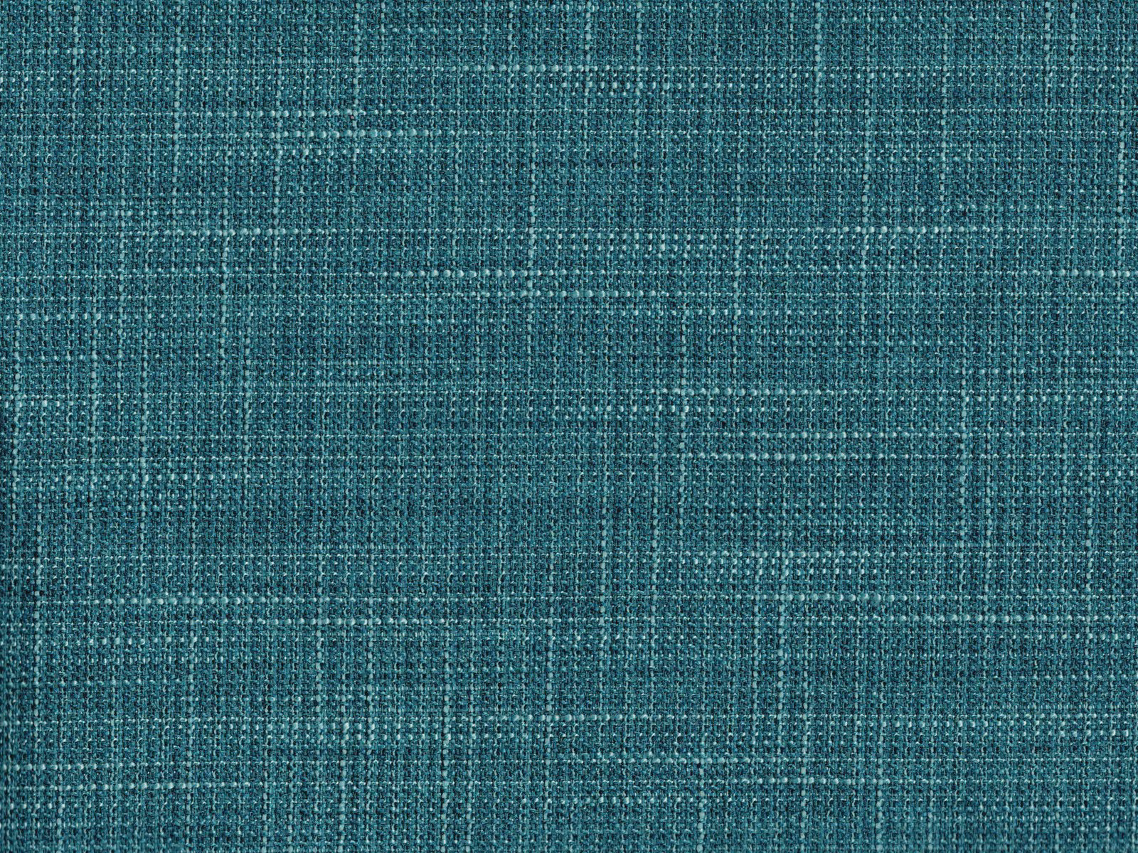 Deep teal faux-linen weave with fine pale crosshatch texture