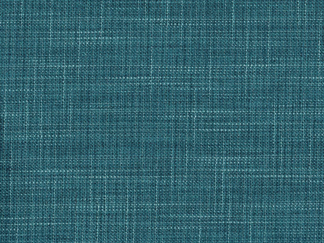 Deep teal faux-linen weave with fine pale crosshatch texture