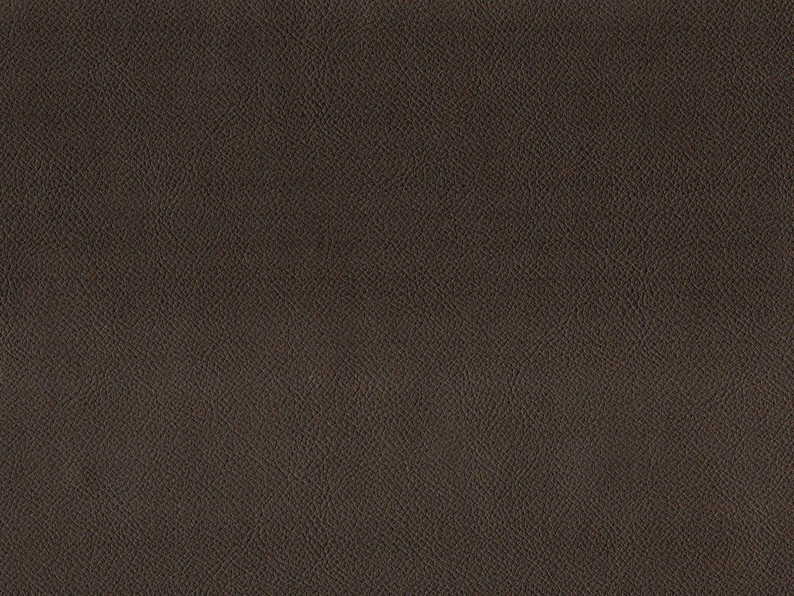 Deep espresso-brown faux leather showing a fine, subtly pebbled grain