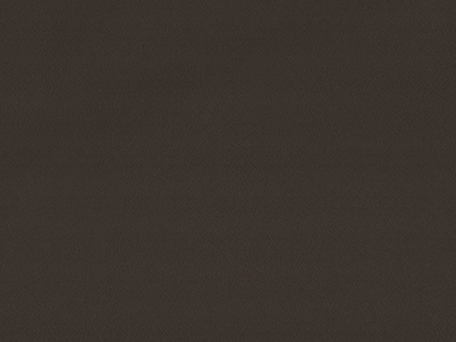 Deep espresso-brown faux leather with a fine, subtly pebbled grain
