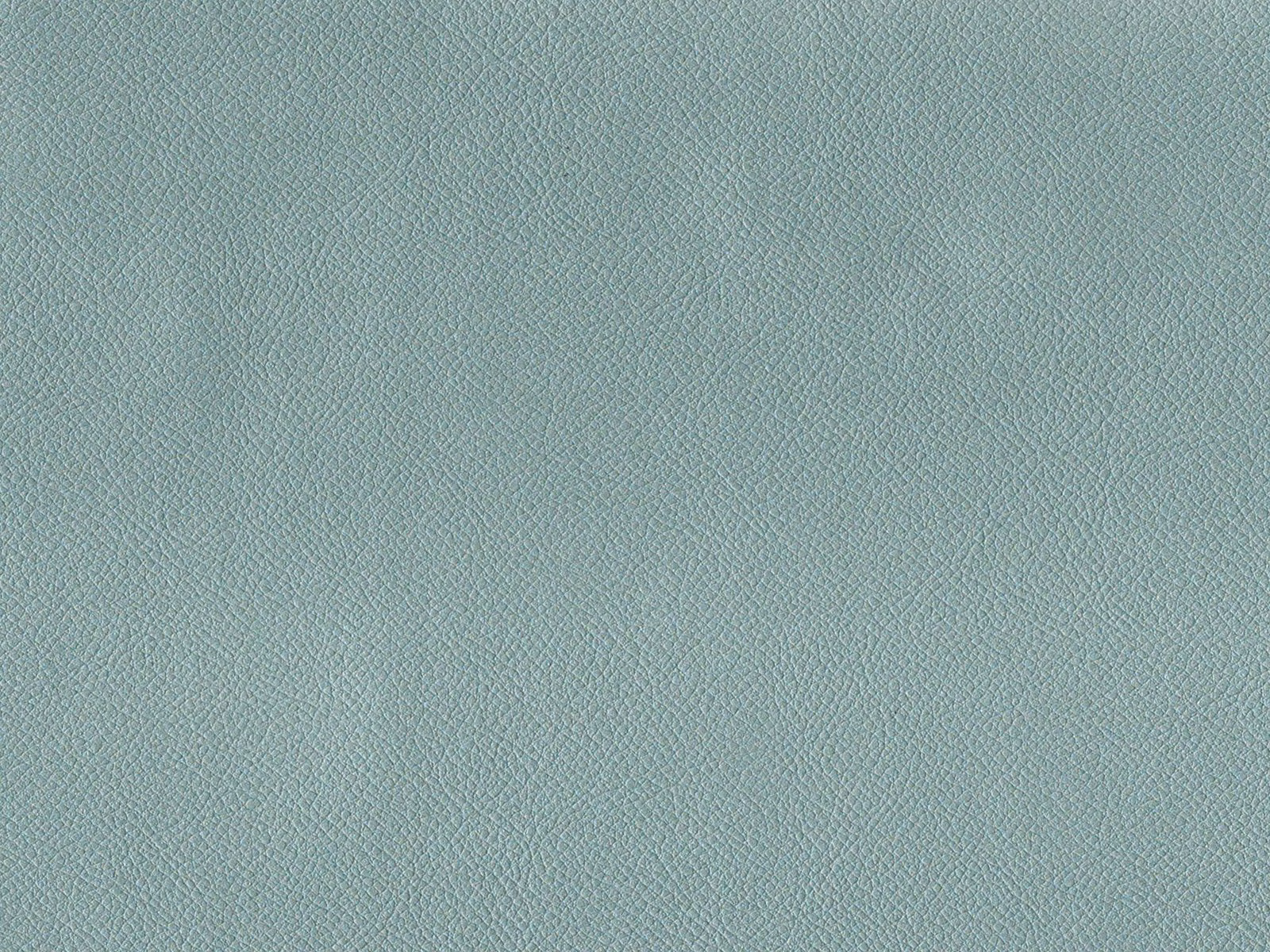 Muted seafoam teal faux leather showing a fine, even pebbled grain