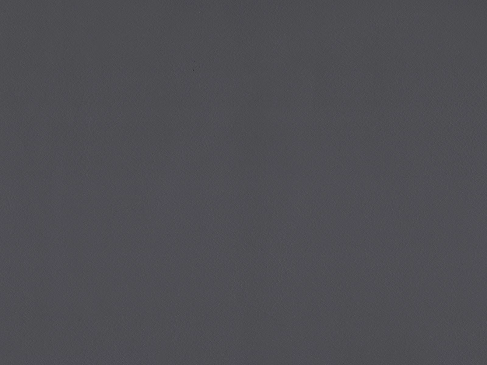 Deep charcoal-grey faux leather with a subtle, even fine-grain surface