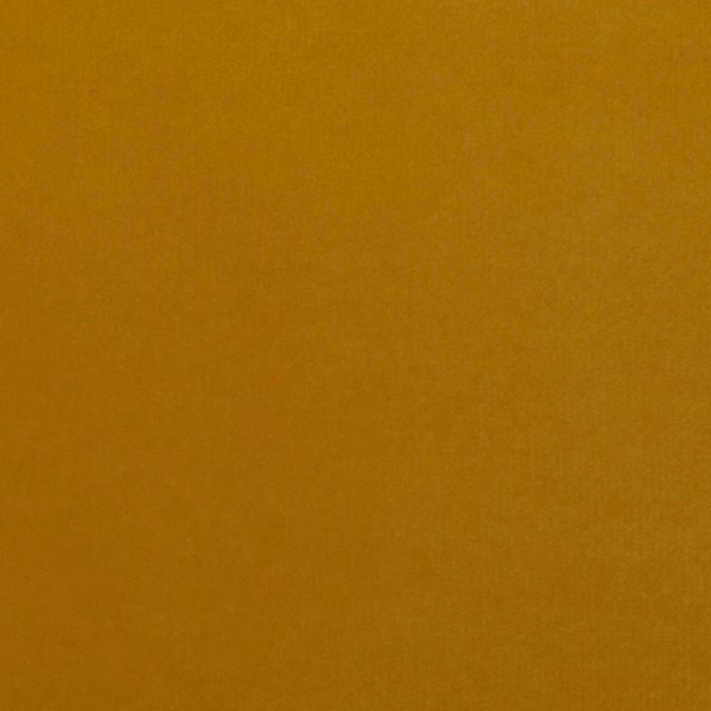 Close-up of rich mustard-gold plain velvet with softly shifting nap texture