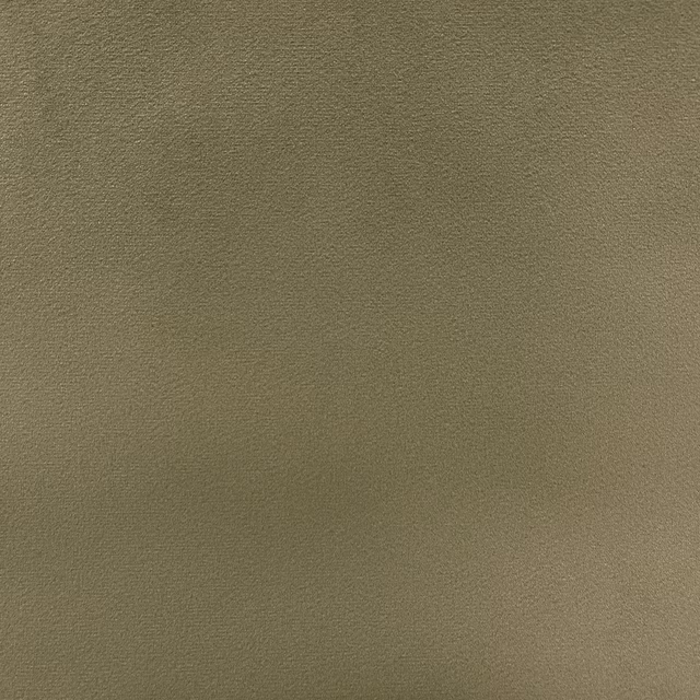 Muted olive khaki velvet with a soft, finely textured plain pile