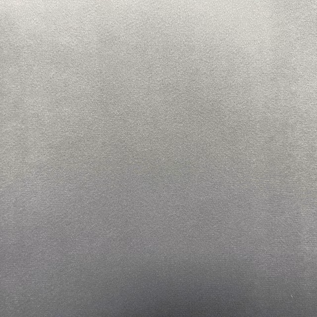 Silver-grey velvet swatch with soft nap and deeper charcoal shading