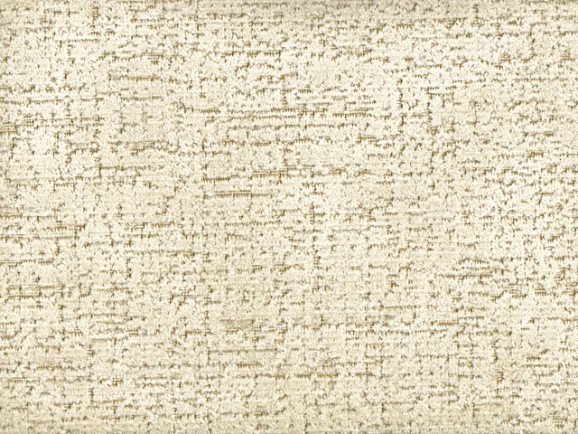 Warm ivory velvet with fine taupe horizontal flecks and softly irregular texture
