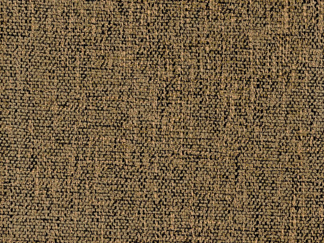 Warm taupe chenille with dense black flecks and a nubby woven surface