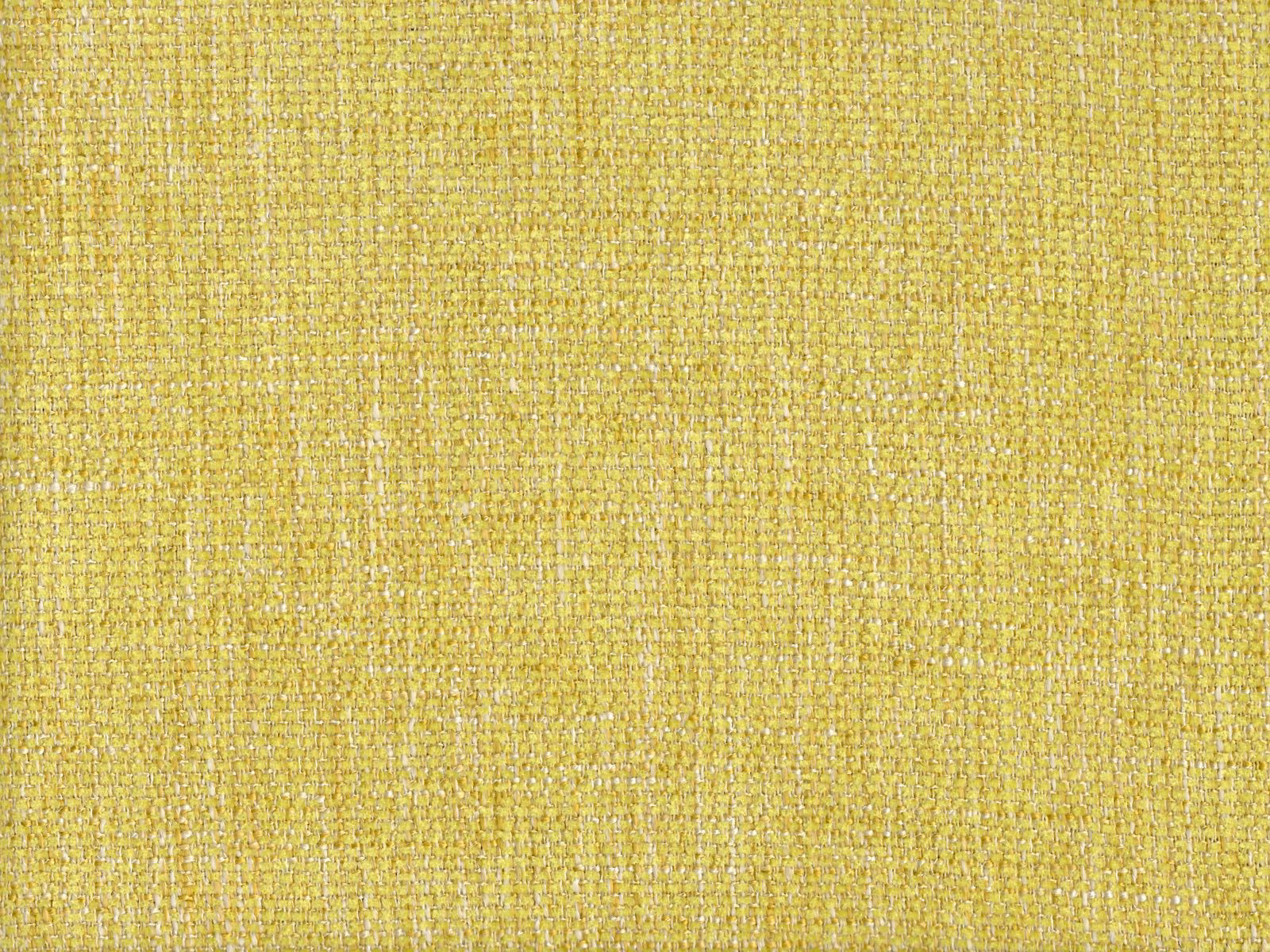 Close-up of warm golden-yellow chenille with a fine, softly flecked woven texture