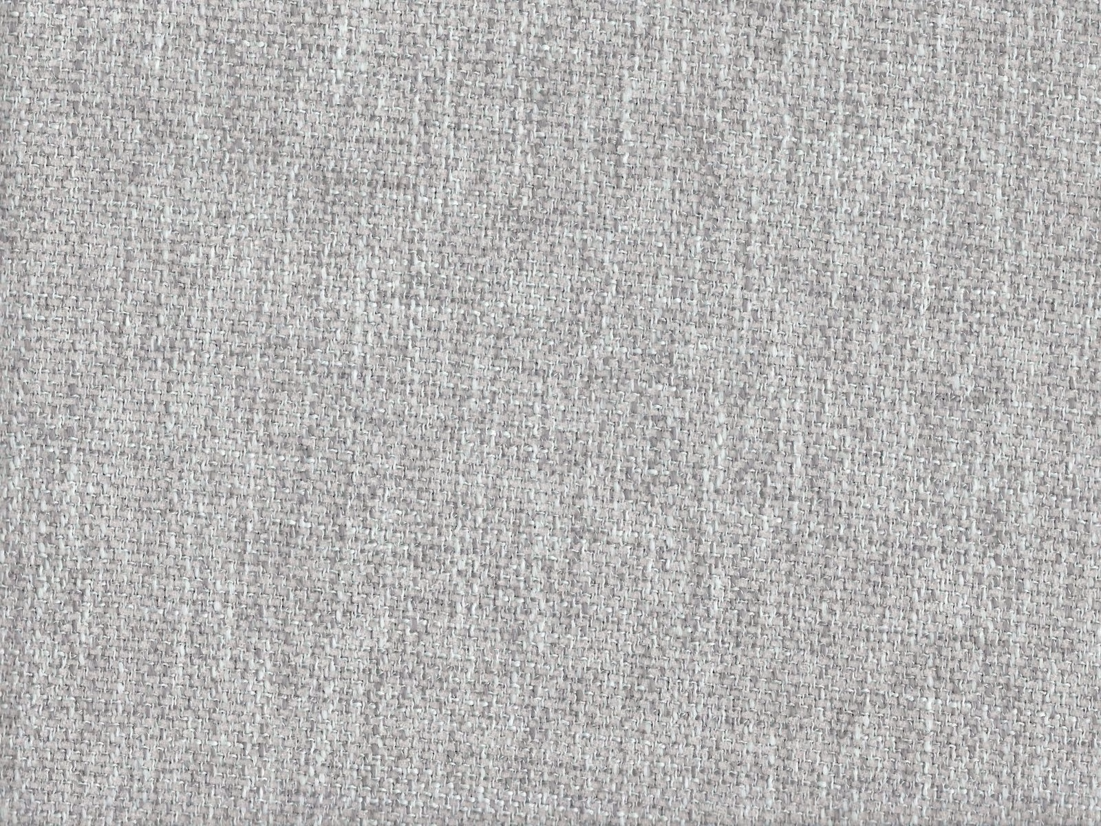 Pale grey chenille with fine dark-and-light woven texture in close-up