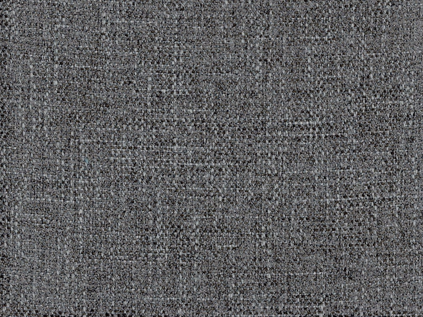 Deep charcoal-grey chenille with fine black and silver-grey flecked texture