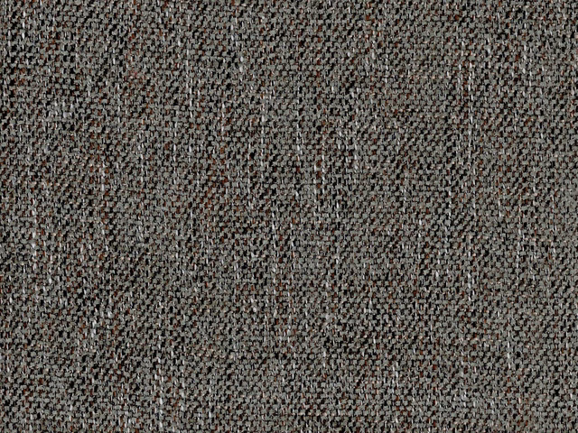 Mottled charcoal-grey chenille with fine taupe, stone and brown flecks