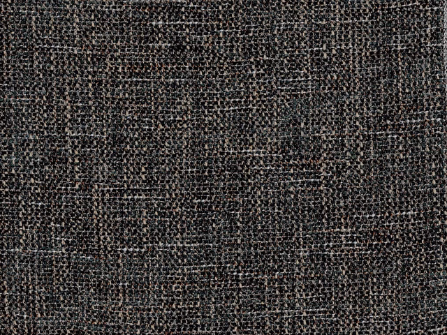 Charcoal chenille upholstery with fine taupe flecks and irregular woven texture