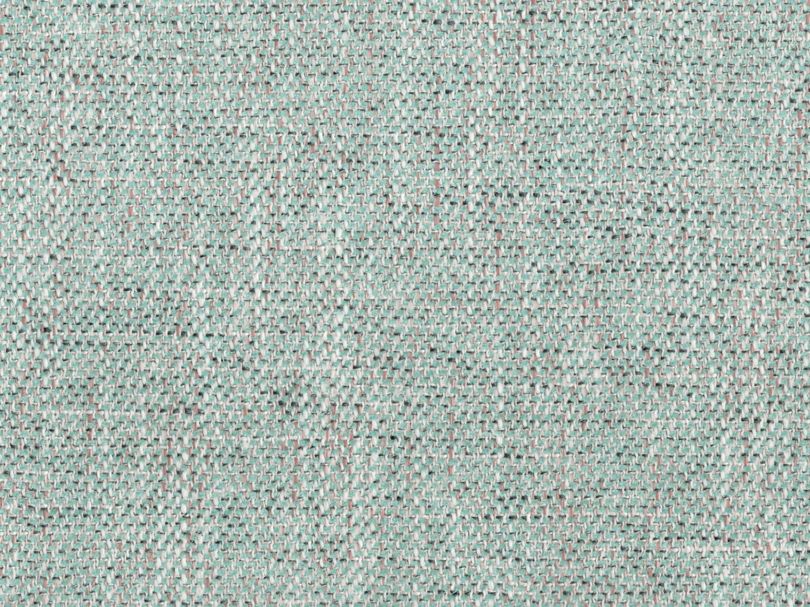 Pale mint-teal chenille with a softly flecked, tightly woven surface