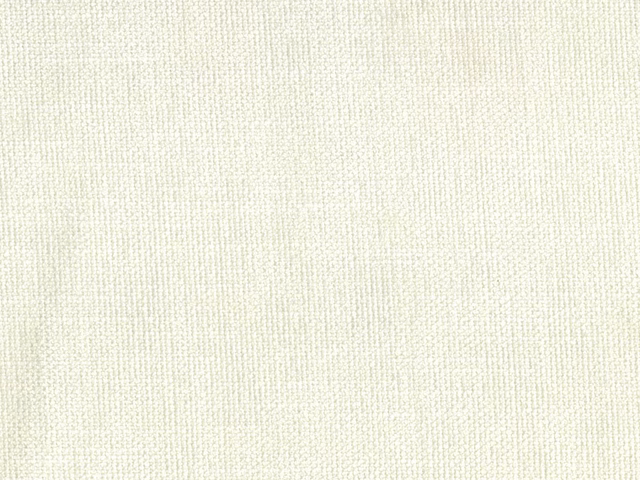 Pale ivory cream chenille showing a fine, softly ribbed woven texture