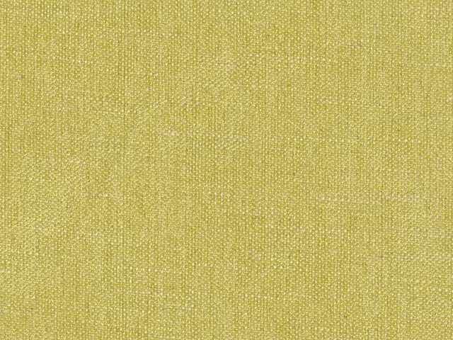 Close-up of muted lime-green chenille with a fine, flecked woven texture