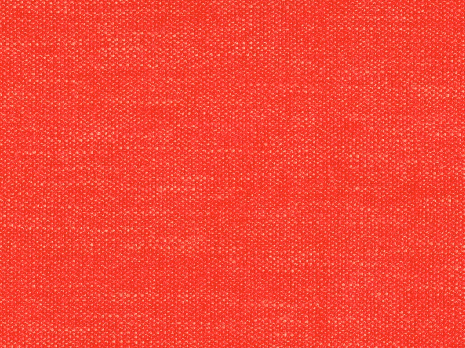 Vivid scarlet chenille with fine pale flecks and subtle horizontal tonal texture