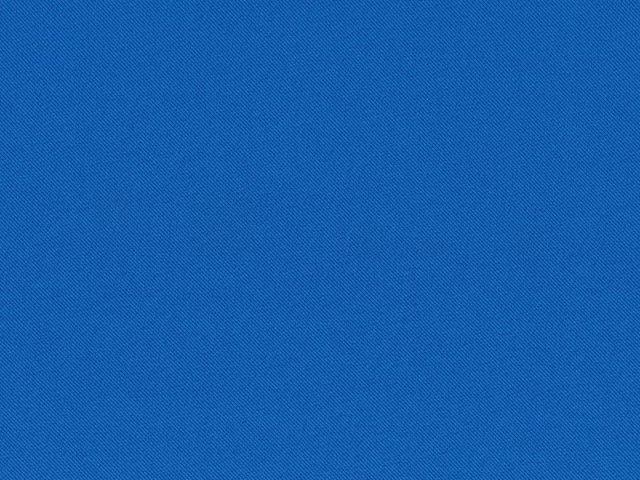 Saturated mid-blue chenille with a fine diagonal woven texture