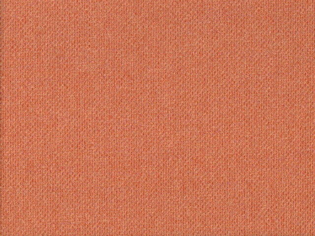 Muted terracotta-coral chenille with a fine, softly varied woven texture