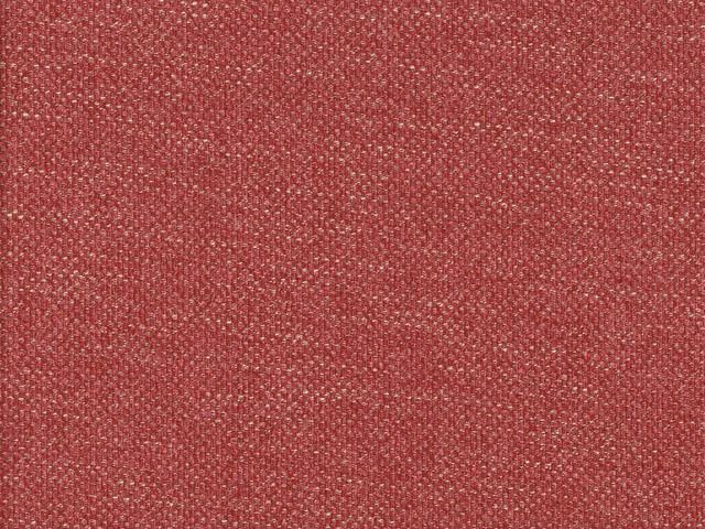 Deep raspberry-red chenille with a fine mottled weave and pale flecks