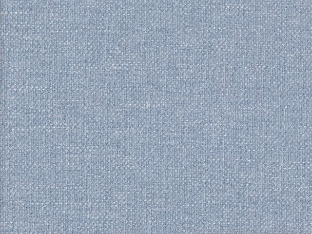 Soft blue-grey chenille with a fine, lightly mottled woven texture