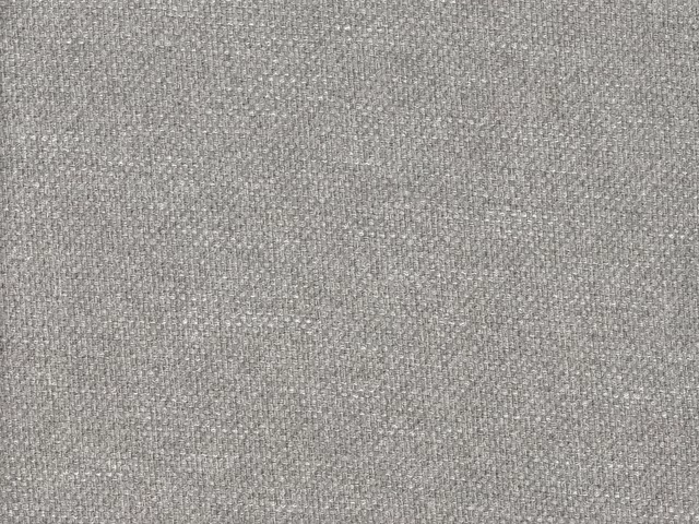 Close-up of soft flecked grey chenille with a fine textured weave