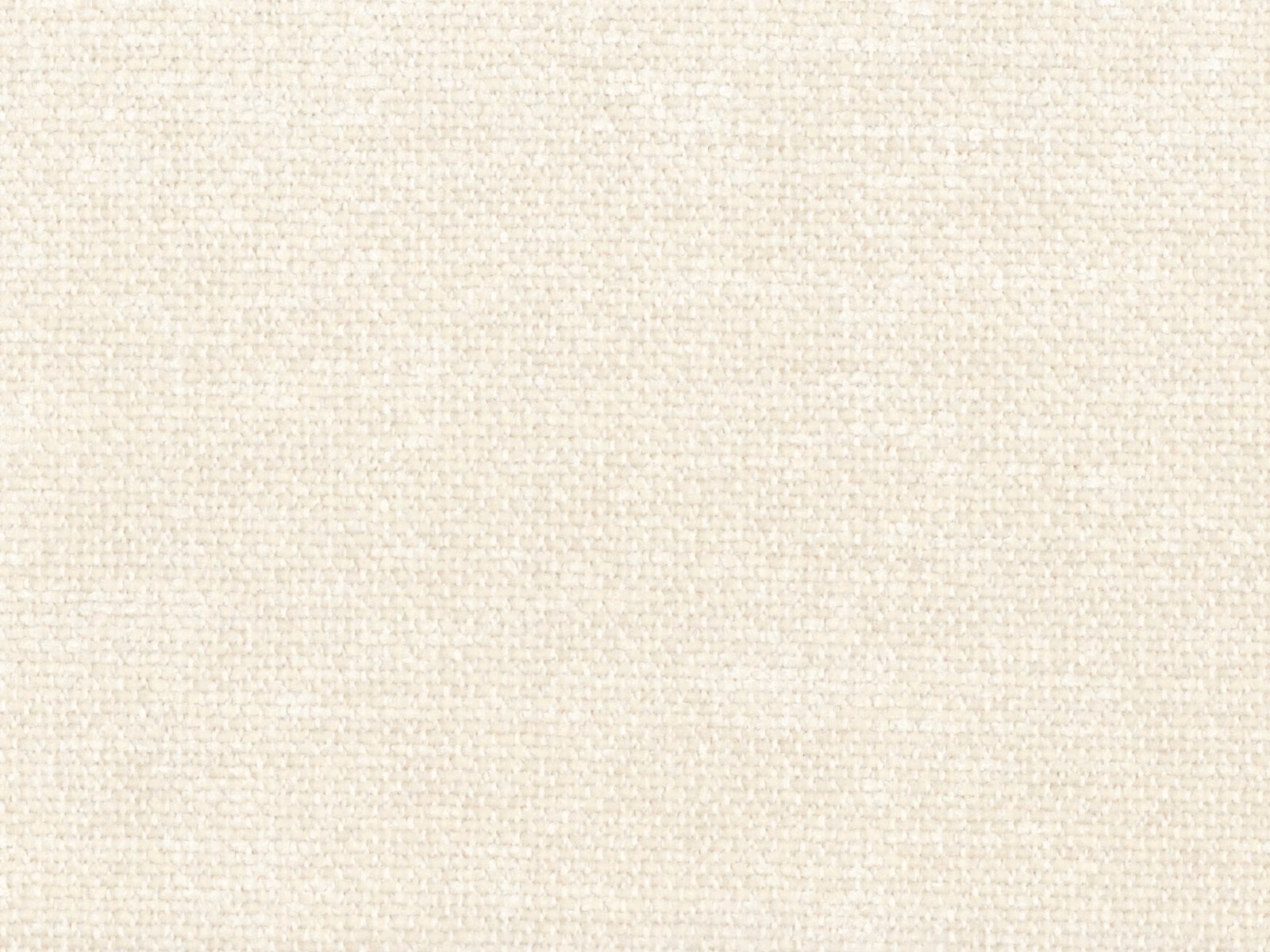 Soft ivory chenille showing a fine, lightly flecked woven texture