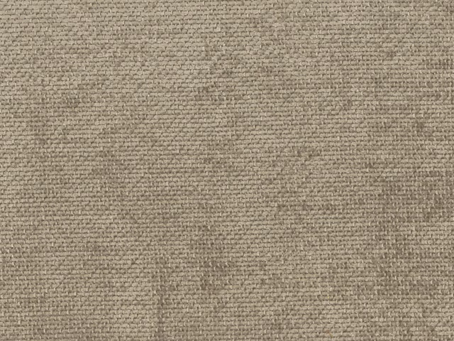 Warm taupe-grey chenille with fine flecks and a softly nubby woven surface