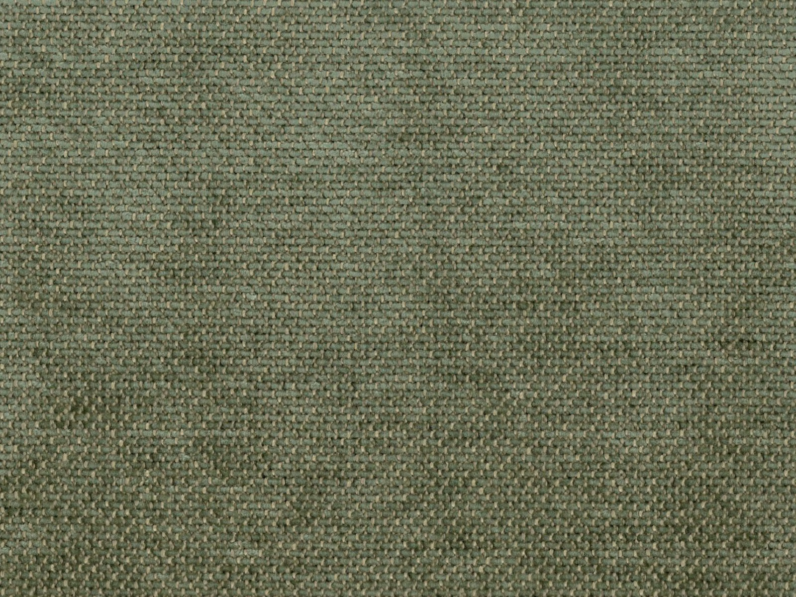 Muted olive-grey sage chenille with a finely nubby woven texture