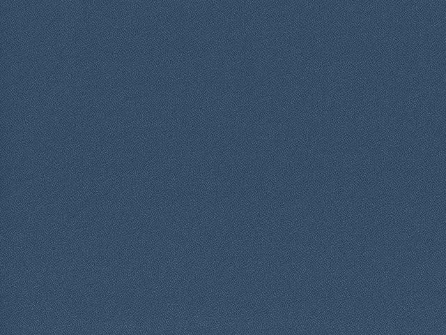 Muted slate-blue flat weave with a fine, softly textured surface