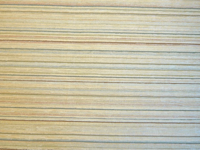 Pale sage chenille with oatmeal, taupe and blue-grey horizontal striations