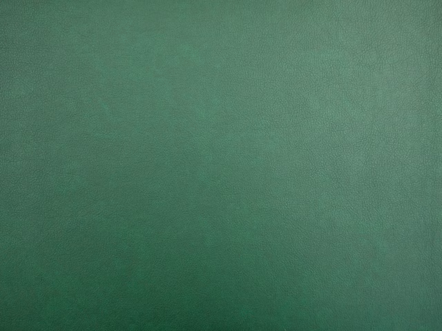 Deep teal-green faux leather with a softly mottled, low-sheen surface