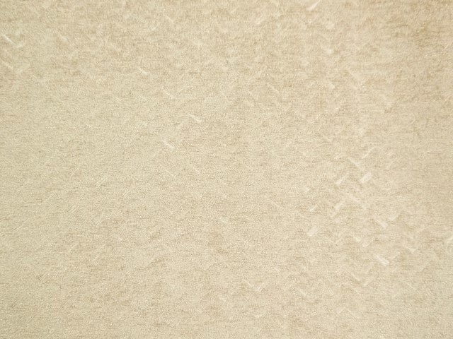 Pale warm beige chenille with soft mottling and delicate ivory flecks