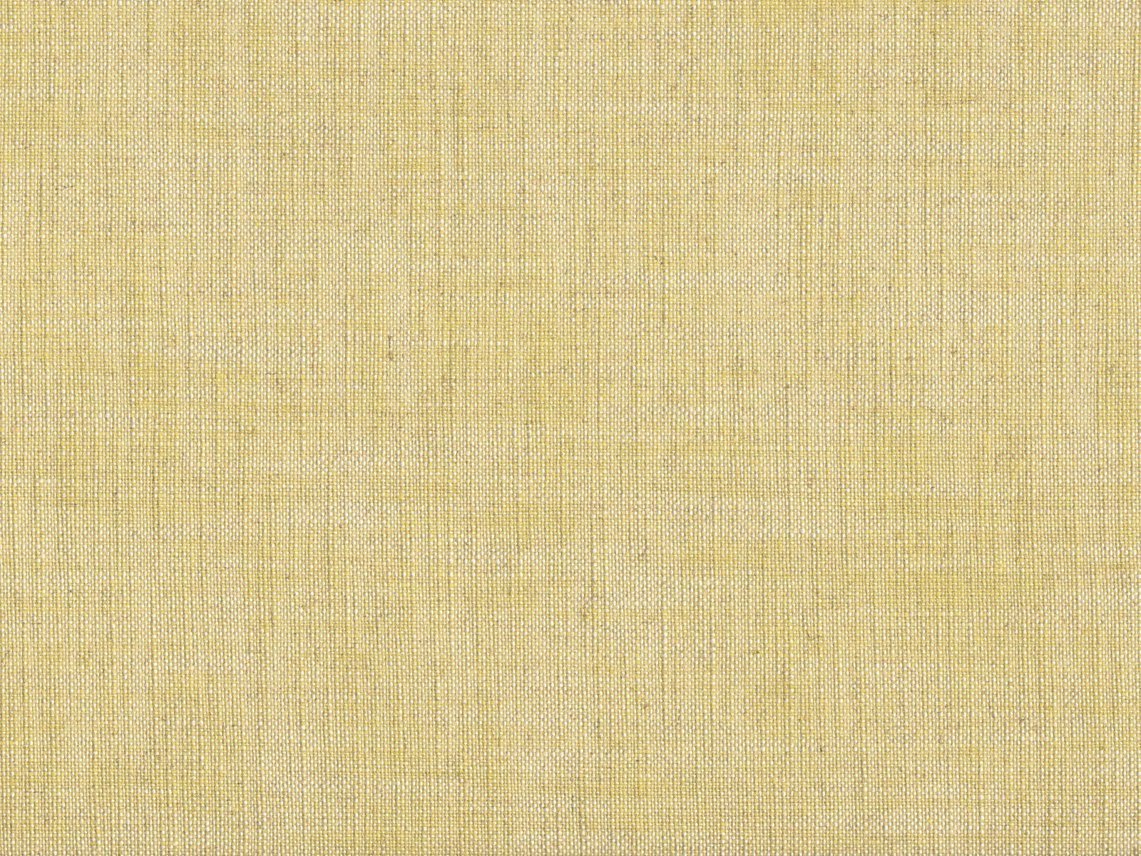 Muted straw-yellow flat weave with fine vertical slubs and olive depth